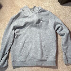 Nike Heather Gray Pullover Hoodie